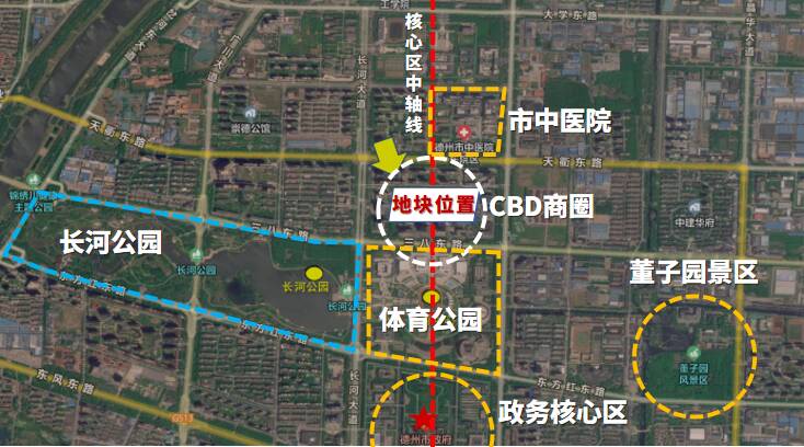 ng28南宫配套建立+房产新政双轮驱动 德州重点推介6宗中心肠块(图9)