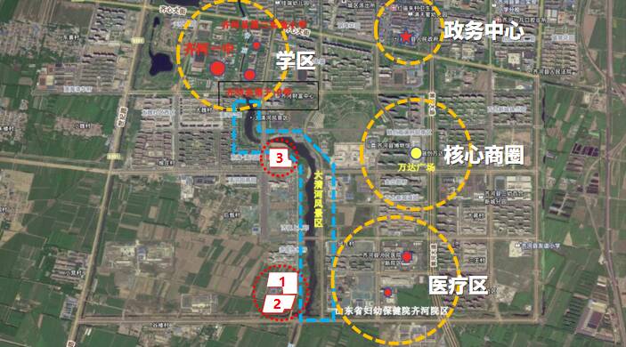 ng28南宫配套建立+房产新政双轮驱动 德州重点推介6宗中心肠块(图11)